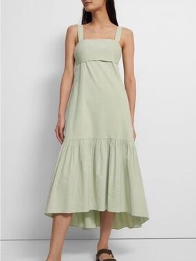Theory | Dresses | Theory Tieback Dress In Stretch Linen | Poshmark Theory | Dresses | Theory Tieback Dress In Stretch Linen | Poshmark